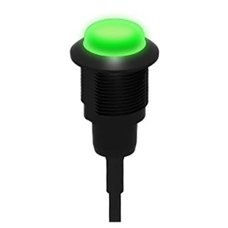 Banner Green and Red LED Panel Mount Indicator, 18 mm Mount Hole, Screw Termination, IP69K Rated, 30V DC S18DLGRXPQ