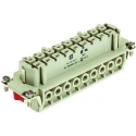 HARTING Heavy Duty Power Connector Insert 16A, Han Hv E Series Female 16 Contacts 09340162701