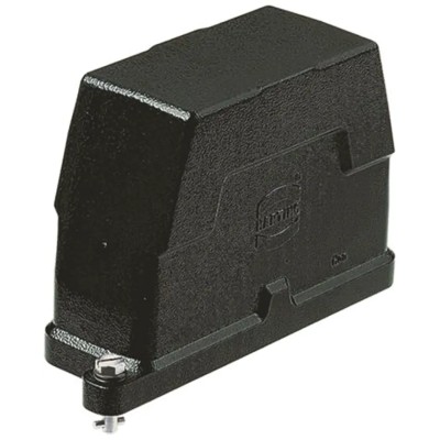 HARTING 0940 Range Heavy Duty Power Connector Hood, 24B, Screw Locking, Die Cast Aluminium Body 09400240513