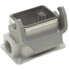 HARTING 1962 Range Heavy Duty Power Connector Housing, Surface Mount, 1 Lever, Die Cast Aluminium Body, IP65 19628061290