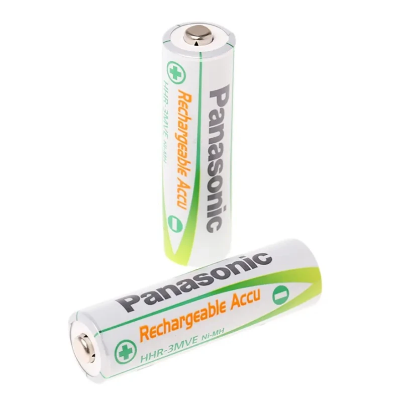 Panasonic Infinium Nickel Metal Hydride Rechargeable AA Battery 1.2 V 1.9 Ah Pack of 2 HHR-3MVE/2BC