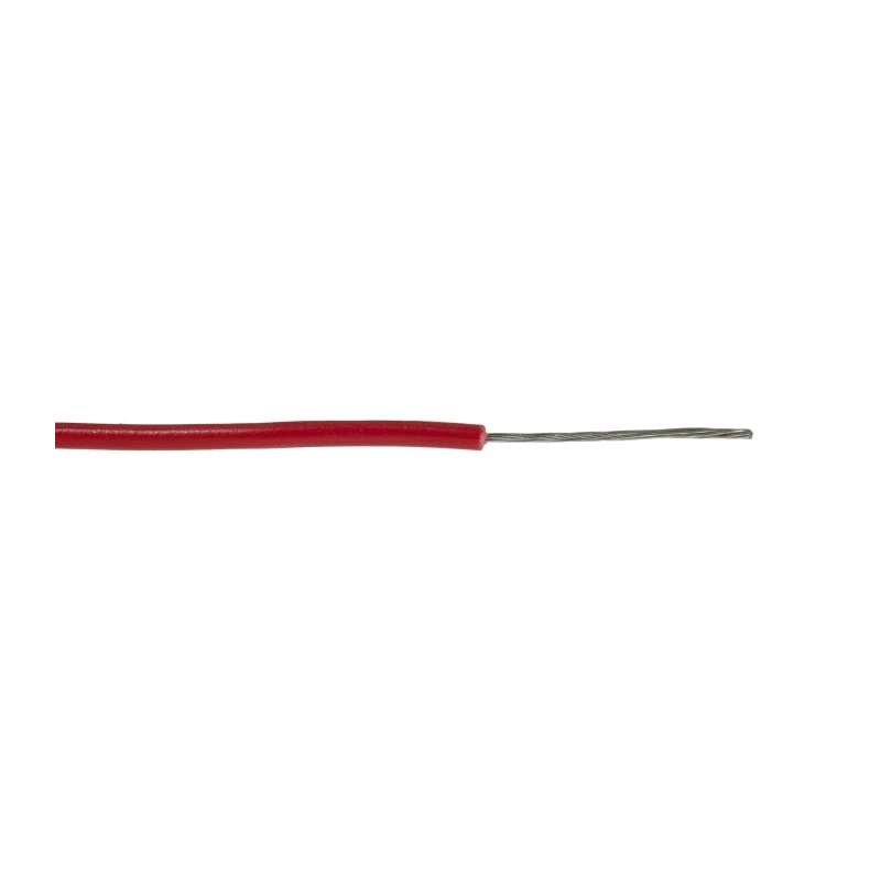 Alpha Wire Hook Up Wire PVC Series Red 0.13 mm², 26 AWG, 7x0.16 mm Core Strands, 30 m Length, Polyvinyl Chloride 3049 RD005