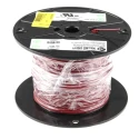 Alpha Wire Hookup Wire PVC Series Red 0.35 mm², 22 AWG, 7/0.25 mm Core Strands, 305 m Length, Tinned Copper 3051 RD001