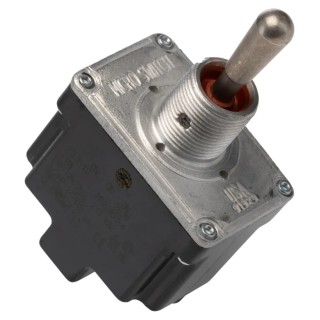 Honeywell Technologies Toggle Switch Panel Mount DPDT On-On-On Screw Terminal 15A 277V AC 2TL1-10