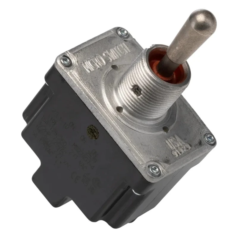 Honeywell Technologies Toggle Switch Panel Mount DPDT On-On-On Screw Terminal 15A 277V AC 2TL1-10