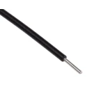 Alpha Wire Hookup Wire PVC Series Black 0.52 mm² Copper Conductor 20 AWG 1/0.81 mm Core Strands 30 m Length 3053/1 BK005