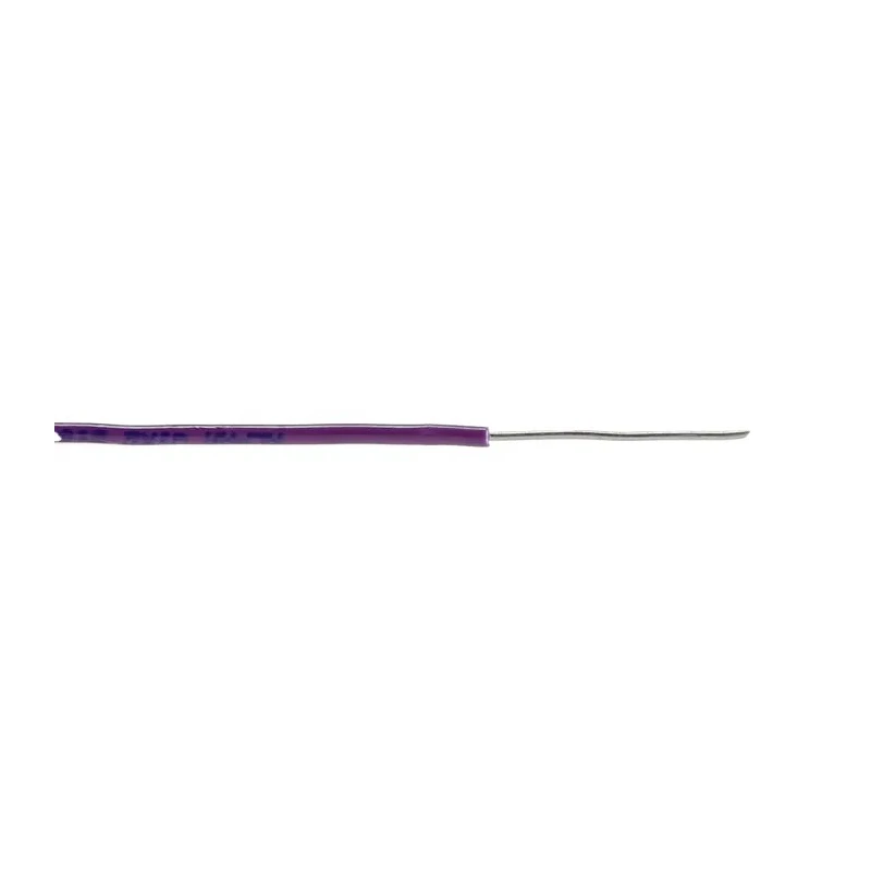 Alpha Wire Hook Up Wire PVC Series Purple 0.33 mm² Cross Section 22 AWG Copper Conductor 300V 105°C 30m 3051/1 VI005