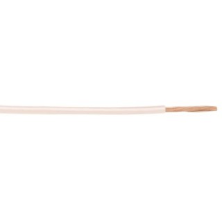 Alpha Wire Hook Up Wire PVC Series White 2.1 mm² 14 AWG, 41x0.25 mm Strands, 30 m Length, Polyvinyl Chloride 1559 WH005