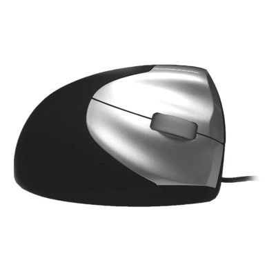 Ceratech Upright 3-Button Wired Optical Mouse USB Right-Handed Black MOU-UPRIGHT2-BLK