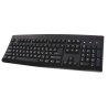 Ceratech Wired PS2 and USB Standard Keyboard QWERTY (Cyrillic) Black KYBAC260UP-BKCY