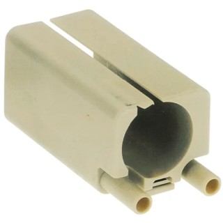HARTING Heavy Duty Power Connector Module 200A, Han Brid Series, Female, 1 Contact 09150033101