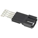 TE Connectivity 4-Way IDC Connector Male for Cable, 1 Row 5-103948-3