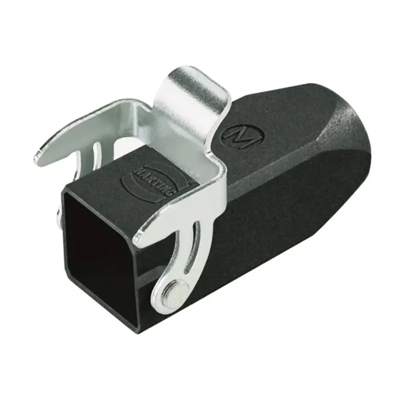 HARTING 1937 Range Heavy Duty Power Connector Hood Size 3A, 1 Lever, Die Cast Zinc Body, IP65/IP67 Protection 19370031750