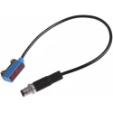 SICK Background Suppression Photoelectric Sensor, Block Sensor, 1 mm to 66 mm Detection Range, PNP Output, IP67, WTB2S-2P3160