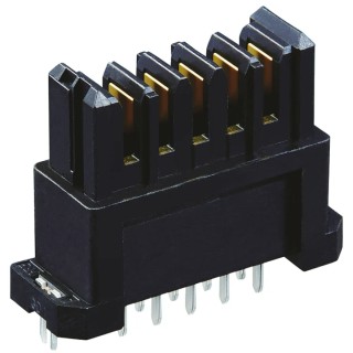Hirose FunctionMAX FX30B Series Straight Through Hole PCB Header, 5 Contacts, 3.81 mm Pitch, 1 Row, Shrouded FX30B