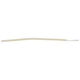 Alpha Wire Hook Up Wire PVC Series White 0.13 mm² 26 AWG 7/0.16 mm Core Strands 305 m Polyvinyl 3049 WH001