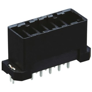 Hirose Series Straight Through Hole PCB Socket, 4-Contact, 1 Row, 3.81 mm Pitch, 250 V, 12 A, Polyamide Resin Housing FX30B