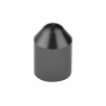 KNITTER-SWITCH Toggle Switch Cap Black Aluminium for Miniature Toggle Switches KL105