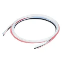 SMC Fluorinated Ethylene Propylene Flexible Tubing, 4.57 mm ID, 6.35 mm OD, Transparent, 33 m TIHA07N-33