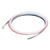 SMC Fluorinated Ethylene Propylene Flexible Tubing, 4.57 mm ID, 6.35 mm OD, Transparent, 33 m TIHA07N-33