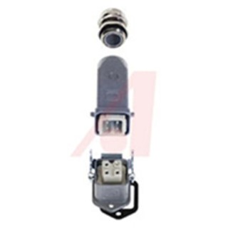 HARTING Heavy Duty Power Connector Bulkhead Mount Screw Terminals 3 Way 10A 230V 400V HAN 3A 10200030001