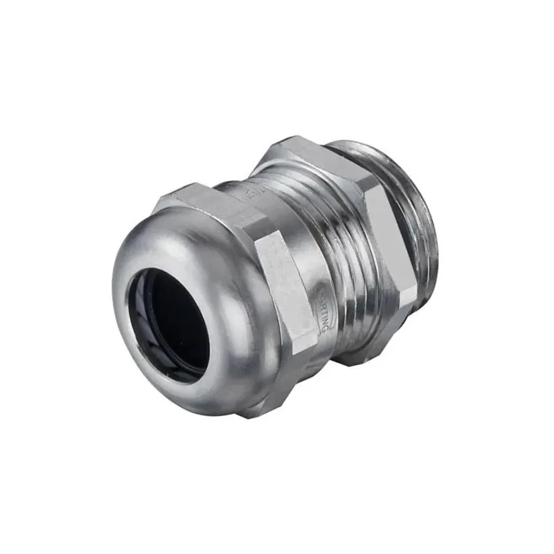 HARTING Han CGM-M Series Metallic Metal Cable Gland M20 Thread Size 5 mm to 12 mm Cable Diameter IP68 Protection 19000005081