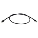 HARTING Industrial Shielded Cat5e Ethernet Cable 5m Black Polyurethane Jacket RJ45 Male to Male 500V Cat5e