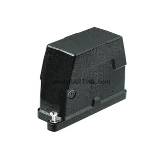 HARTING 1940 Range Heavy Duty Power Connector Hood 24 B Die Cast Aluminium IP65/IP68/IP69K 19400240513