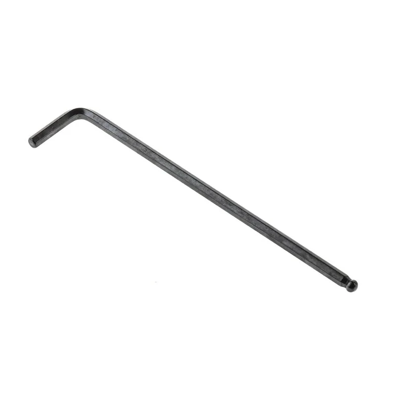 RS PRO L Metric Hex Key, Hex size 5 mm, Chrome Vanadium Steel Black Finish 735-100