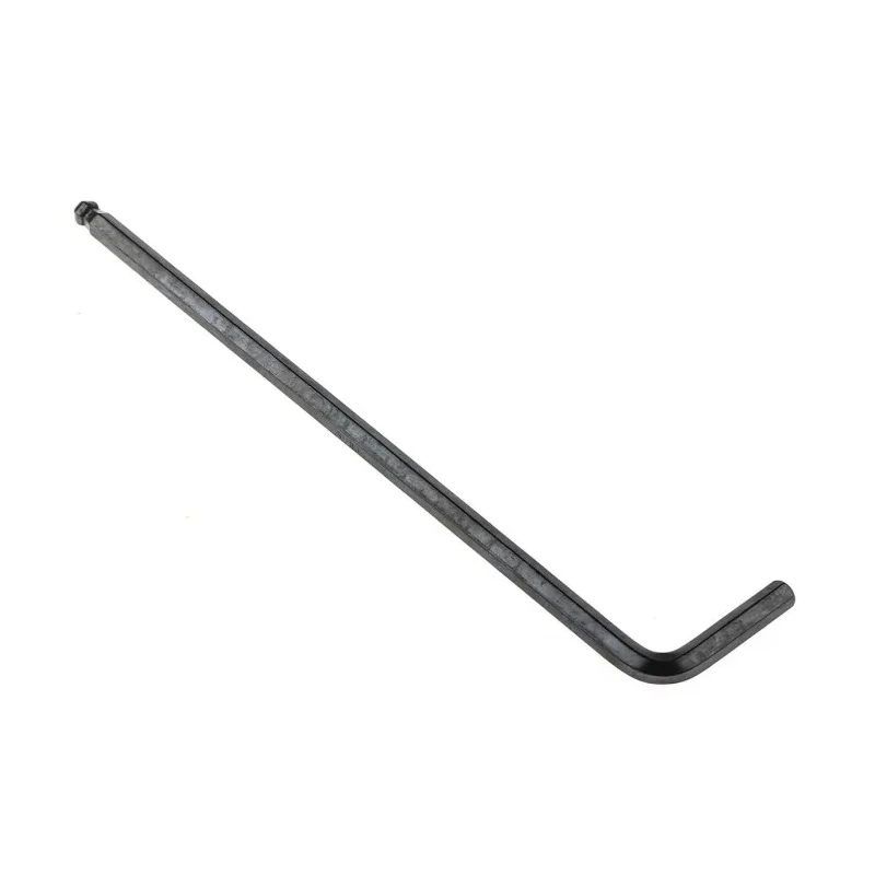 RS PRO L Metric Hex Key, Hex size 5 mm, Chrome Vanadium Steel Black Finish 735-100