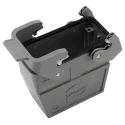 HARTING Han B Range Heavy Duty Power Connector Hood 2 Lever Mount Type Cable Die Cast Aluminium Body IP65 Thread 19300160737