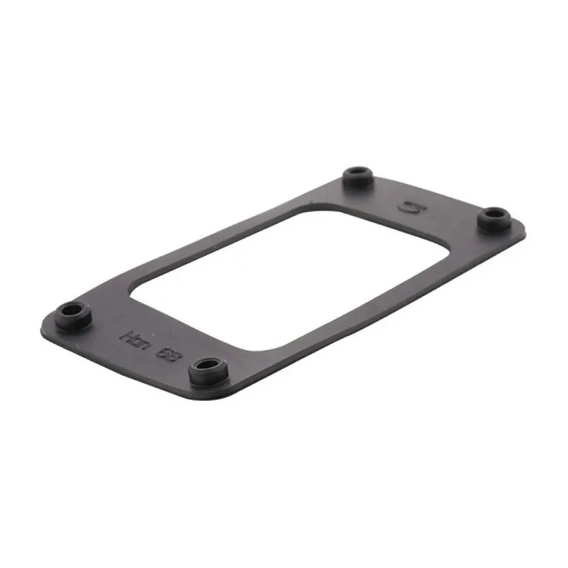 HARTING Flange Gasket Han B Series 4 Way 10B Size Black Nitrile Rubber 250V 09300009804