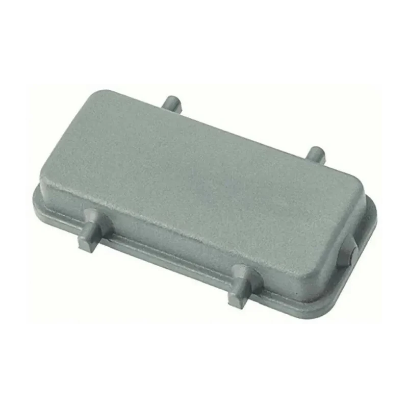 HARTING Protective Cover Han Series 10B Size, Grey Thermoplastic, 4 Contacts, 250V, 2 Levers, For Use With 3 09300105407