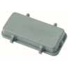 HARTING Protective Cover Han Series 10B Size, Grey Thermoplastic, 4 Contacts, 250V, 2 Levers, For Use With 3 09300105407