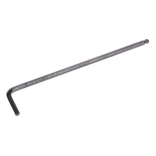 RS PRO L Imperial Hex Key, Hex Size 3/16 in, Chrome Vanadium Steel, Ball End, Black Finish 735-223