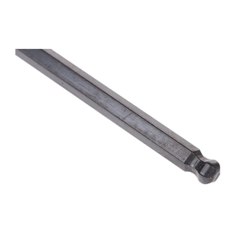 RS PRO L Imperial Hex Key, Hex Size 3/16 in, Chrome Vanadium Steel, Ball End, Black Finish 735-223