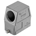 HARTING Han B Range Heavy Duty Power Connector Hood Die Cast Aluminium Body Single Lever Locking M32 Thread Size 19300100547