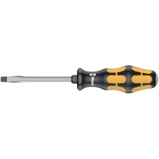 Wera Standard Screwdriver with 100 mm Blade and 185 mm Overall Length, Insulated Kraftform Handle 05018264001