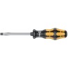 Wera Standard Screwdriver with 100 mm Blade and 185 mm Overall Length, Insulated Kraftform Handle 05018264001