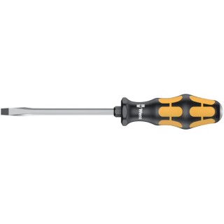 Wera Standard Screwdriver with 125 mm Blade, 210 mm Overall Length, Insulated, Steel Blade, Model 05018266001