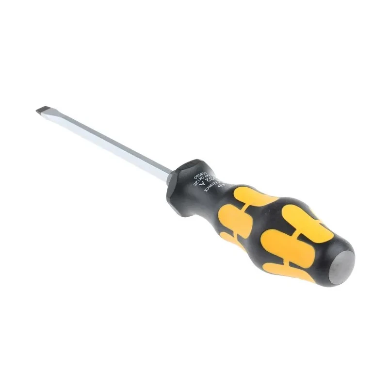 Wera Standard Screwdriver with 125 mm Blade, 210 mm Overall Length, Insulated, Steel Blade, Model 05018266001