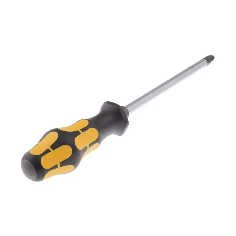 Wera Standard Screwdriver PH3 Tip 150 mm Blade Kraftform Handle Chrome Plated Blade 05017015001