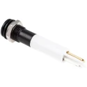 RS PRO White Panel Mount Indicator 110V AC 6mA IP67 Flush Bezel 846-2813
