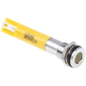 RS PRO Panel Mount Indicator, 8 mm, 1 LED, IP67 Sealed, UK Origin 846-2784