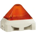 Pfannenberg PY X-MA-10 Series Amber Sounder-Beacon Combination 230V AC 100 dB IP66 ABS/Polycarbonate Housing 21555104055
