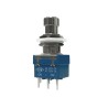 RS PRO Push Button Switch Latching PCB Mount Silver Actuator SPDT 24V DC 250V AC 846-6720