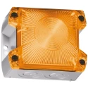 Pfannenberg Amber Beacon PY X-S-05 Series 230V DC Flashing Panel, Xenon Bulb, IP66 21510804055