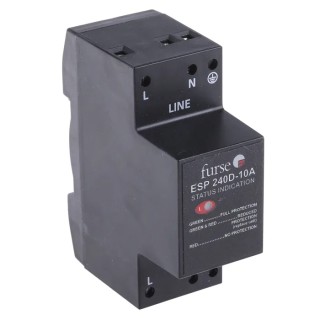 WJ Furse D Surge Arrester Mains Protector 280V Maximum Voltage 10A Maximum Surge Current 7TCA085460R0323 ESP 240D-10A