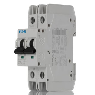 RS PRO xEffect Miniature Circuit Breaker, 2-Pole, 16A, Type C Tripping, 415V AC, 10kA Breaking Capacity 102170 FAZ-C16/2-NA