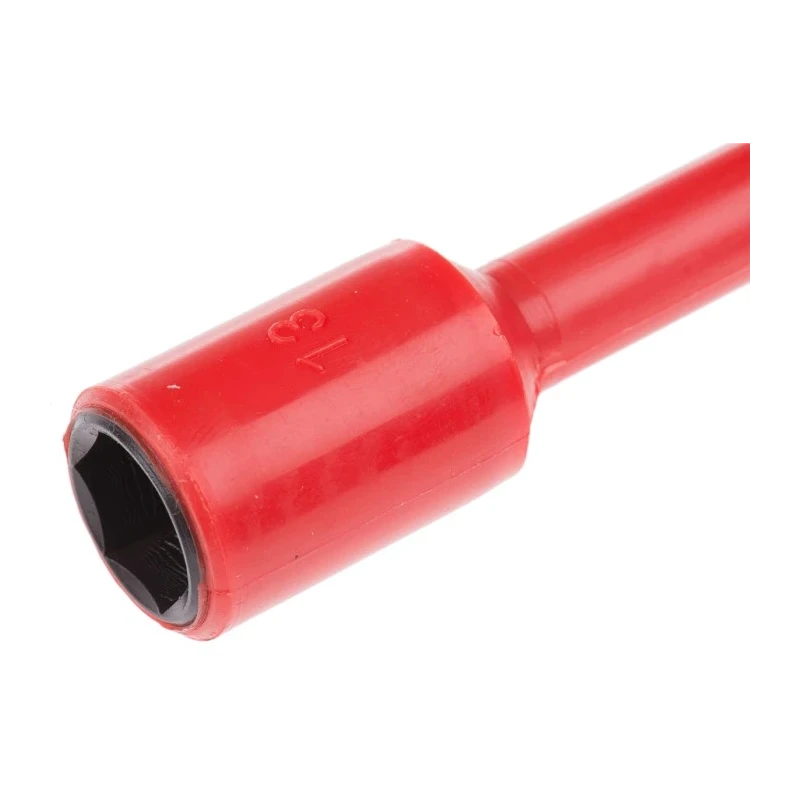 Wera Hexagon Nut Driver, 13 mm Tip, VDE/1000V Approved, 125 mm Blade, 237 mm Overall 05005340001